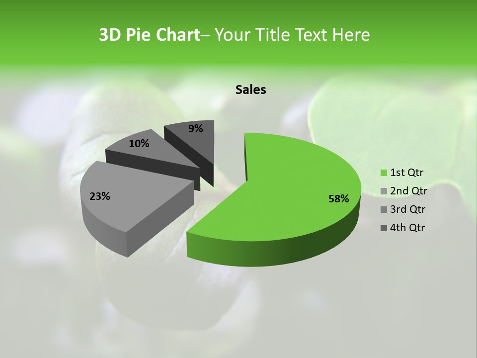 Macro Shot Of Micro Greens Micronutrients Micro Greens PowerPoint Template