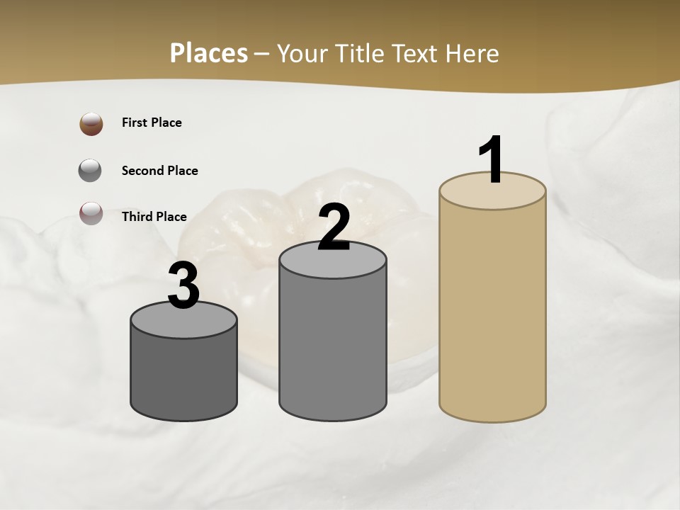 Prosthodontic Gypsum Crown PowerPoint Template