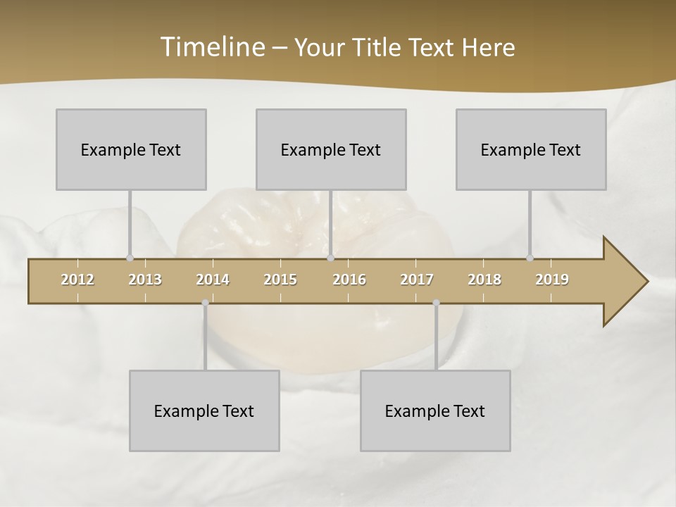 Prosthodontic Gypsum Crown PowerPoint Template