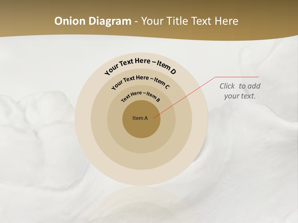 Prosthodontic Gypsum Crown PowerPoint Template