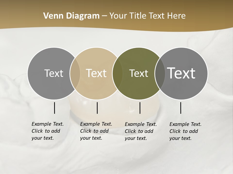 Prosthodontic Gypsum Crown PowerPoint Template