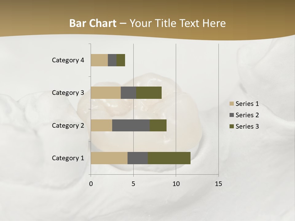 Prosthodontic Gypsum Crown PowerPoint Template