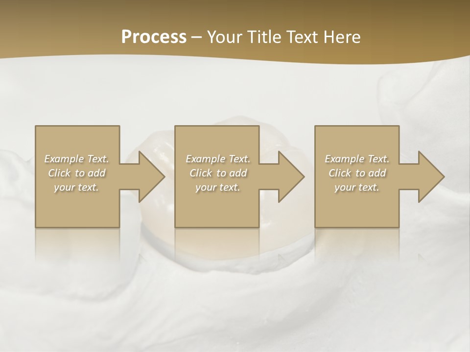 Prosthodontic Gypsum Crown PowerPoint Template