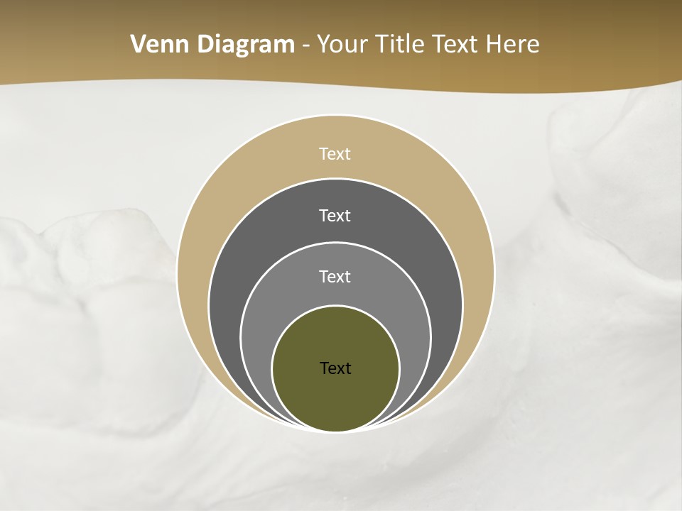 Prosthodontic Gypsum Crown PowerPoint Template