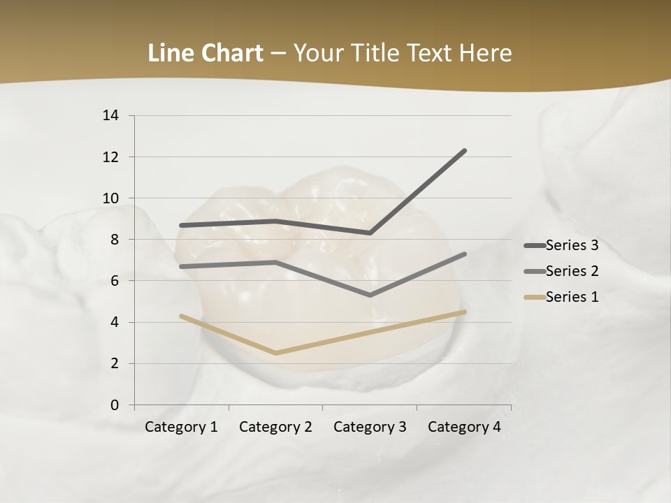Prosthodontic Gypsum Crown PowerPoint Template