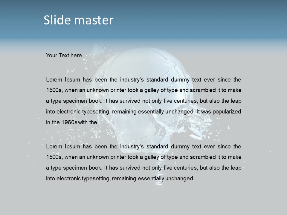 Energy Light Black PowerPoint Template