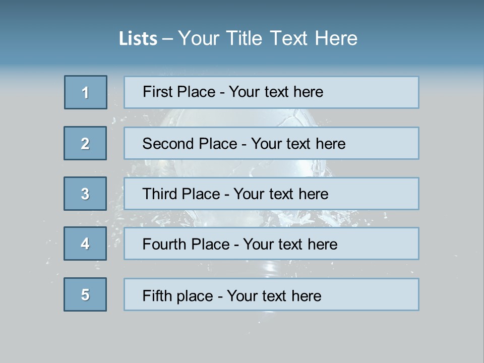 Energy Light Black PowerPoint Template