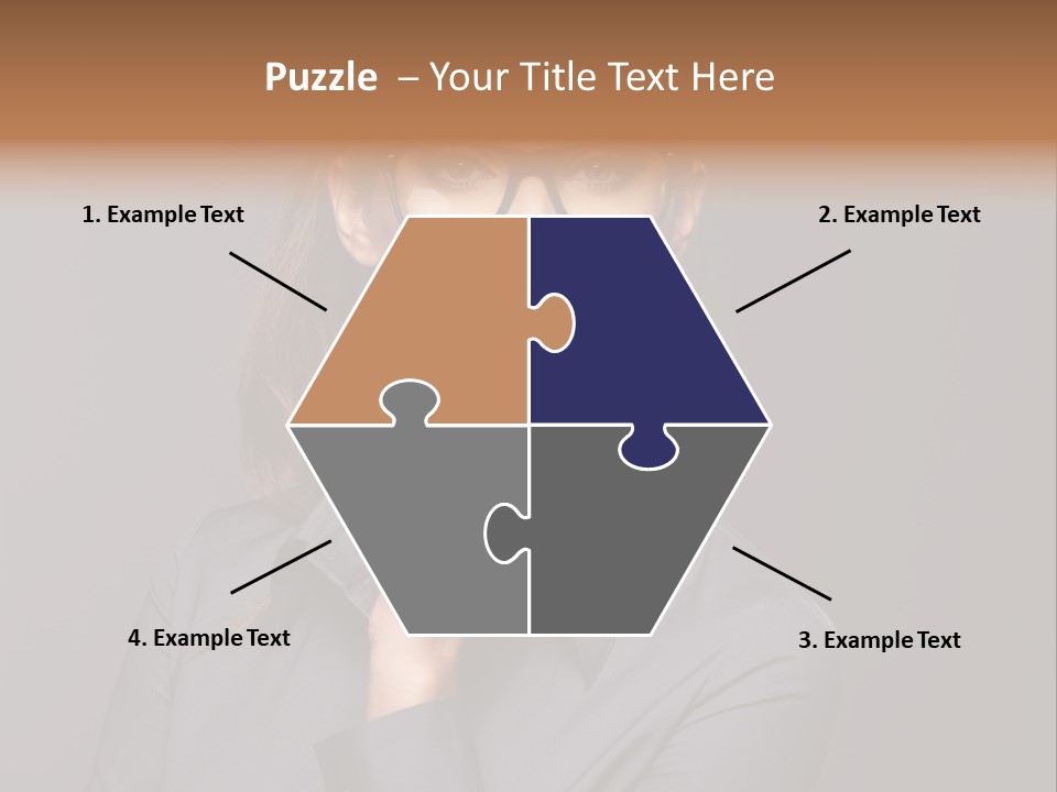 Successful Beauty Executive PowerPoint Template