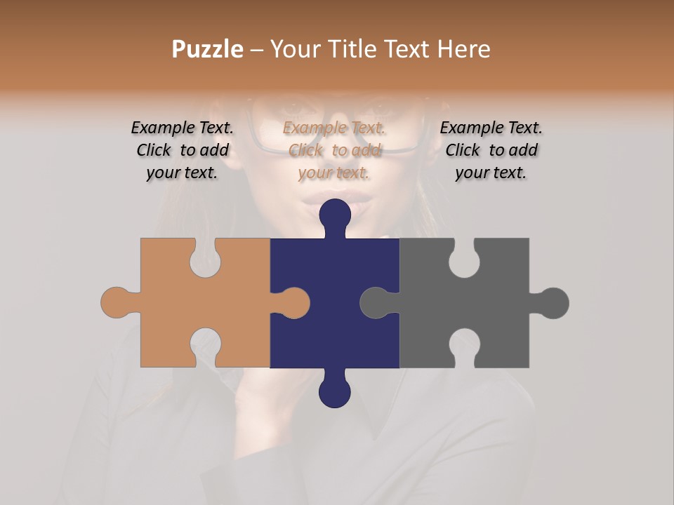 Successful Beauty Executive PowerPoint Template