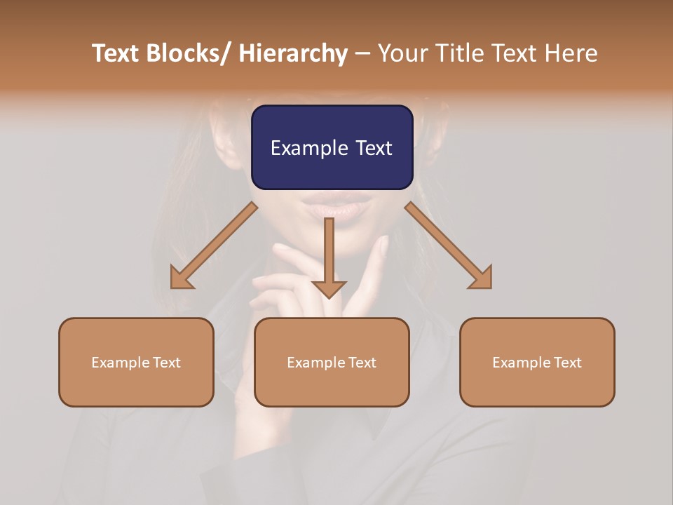 Successful Beauty Executive PowerPoint Template