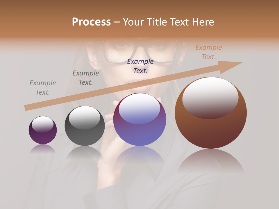 Successful Beauty Executive PowerPoint Template
