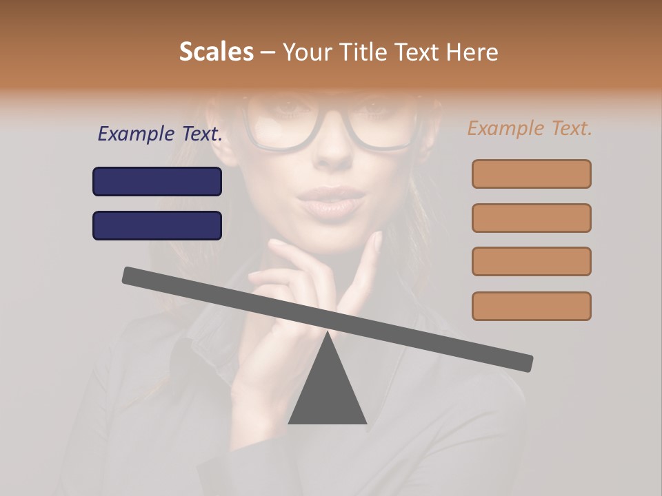 Successful Beauty Executive PowerPoint Template