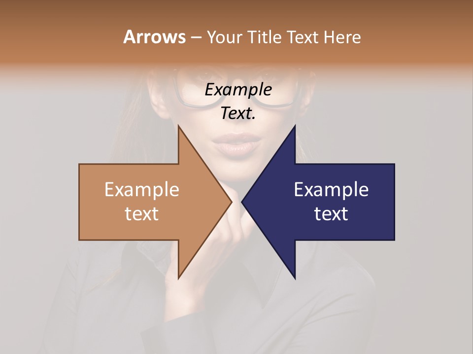Successful Beauty Executive PowerPoint Template