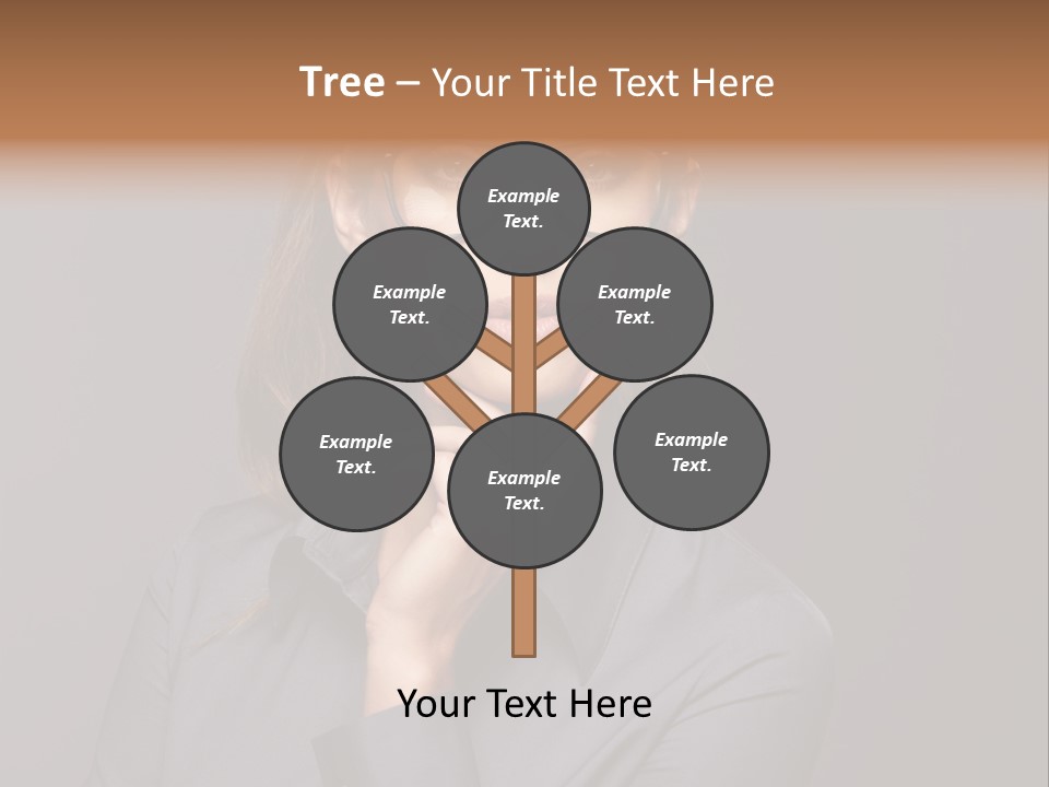 Successful Beauty Executive PowerPoint Template