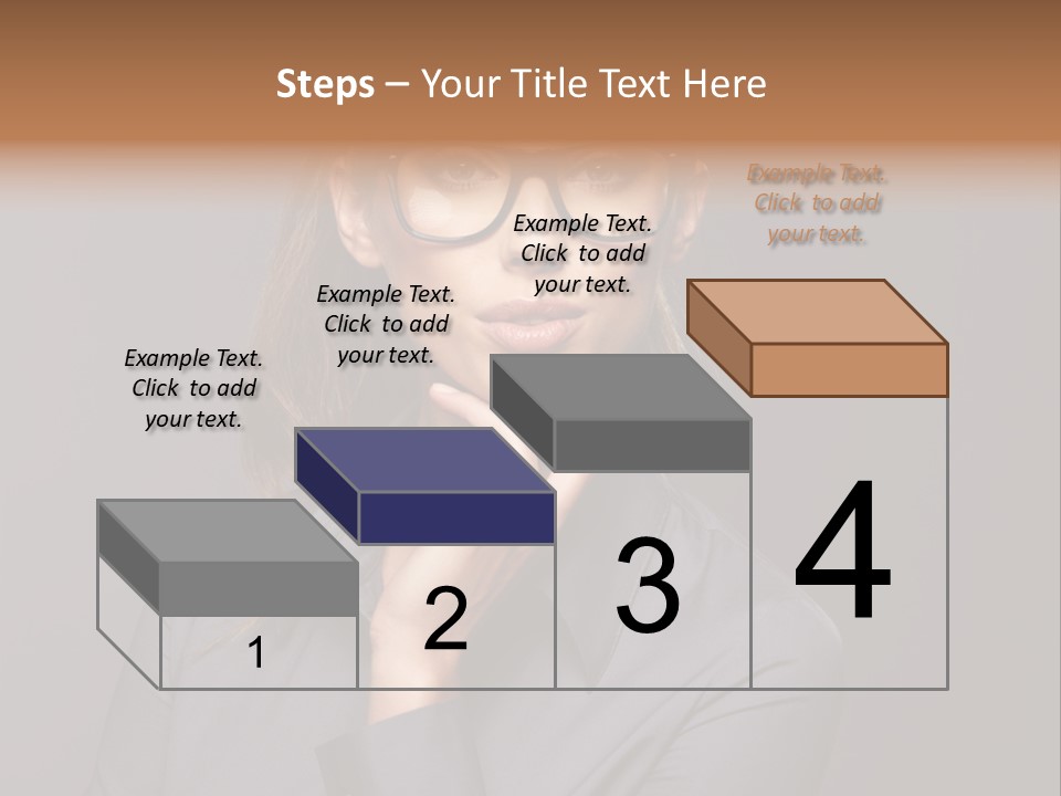 Successful Beauty Executive PowerPoint Template