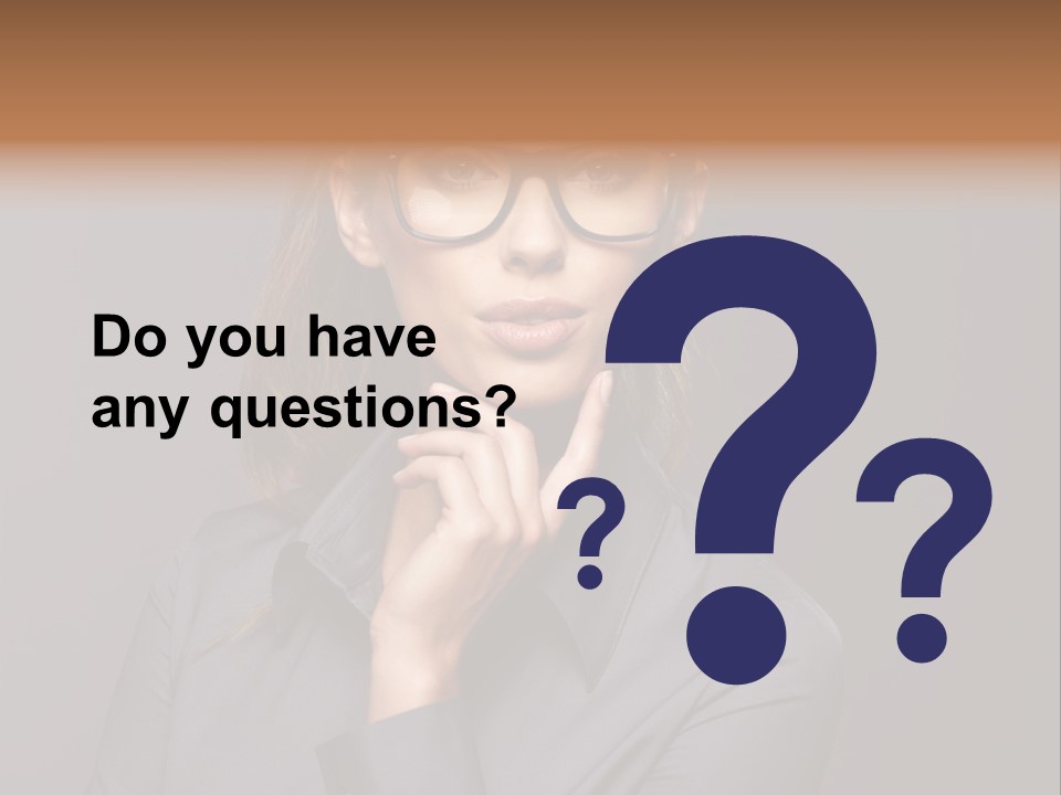 Successful Beauty Executive PowerPoint Template