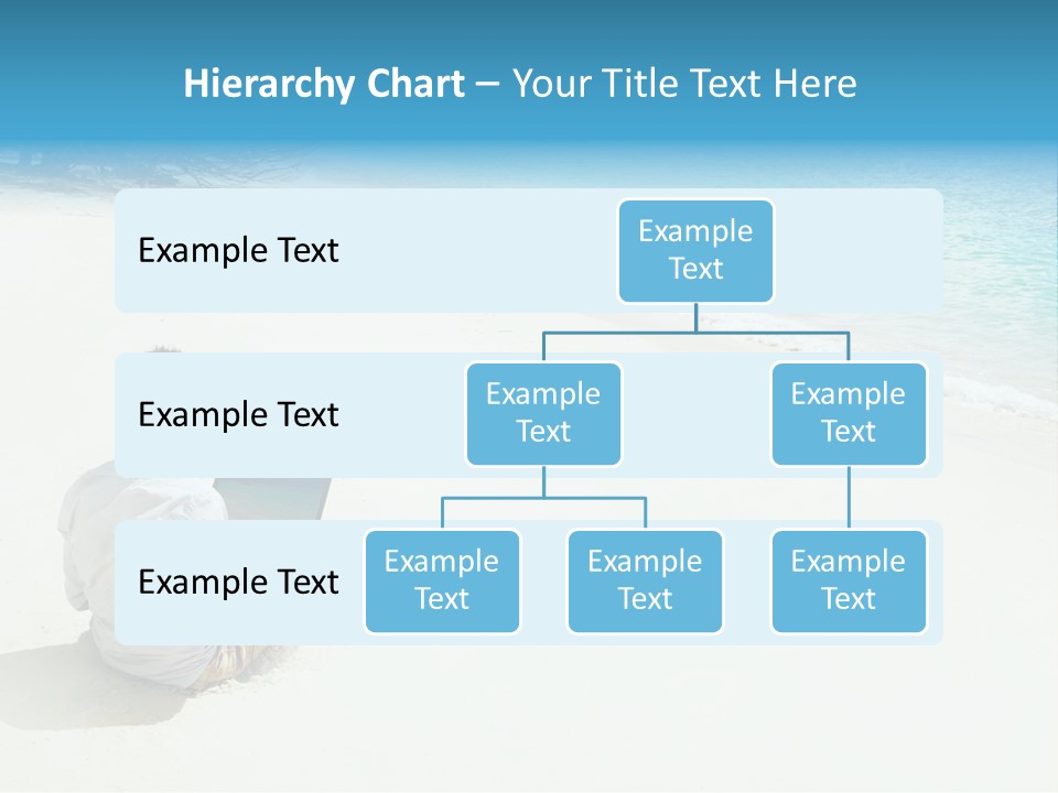 Vacation Man Connection PowerPoint Template