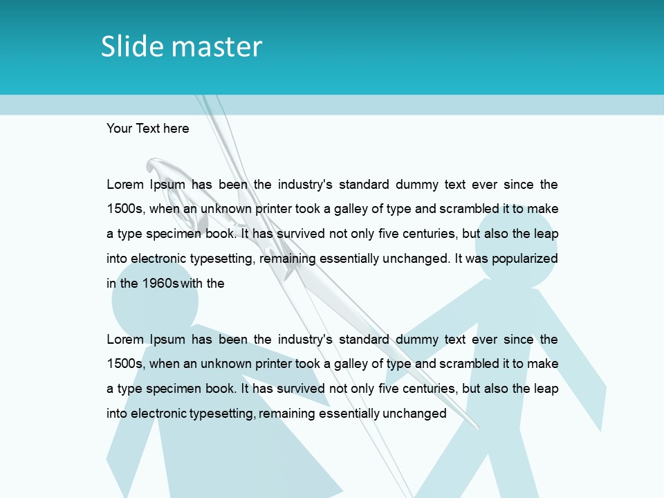 Scissors Law Canceling PowerPoint Template