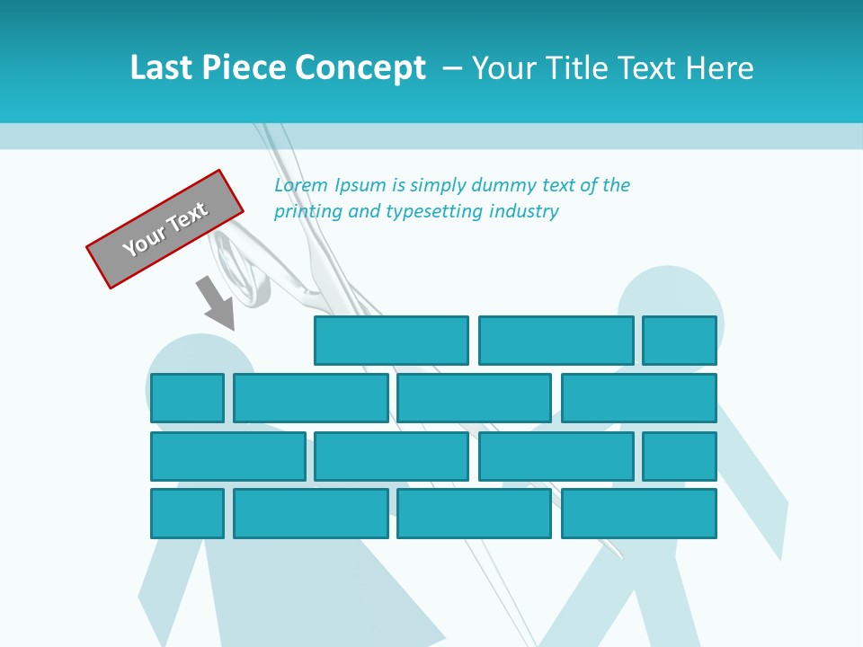 Scissors Law Canceling PowerPoint Template