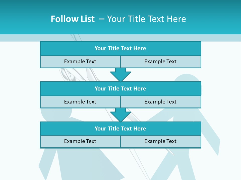 Scissors Law Canceling PowerPoint Template
