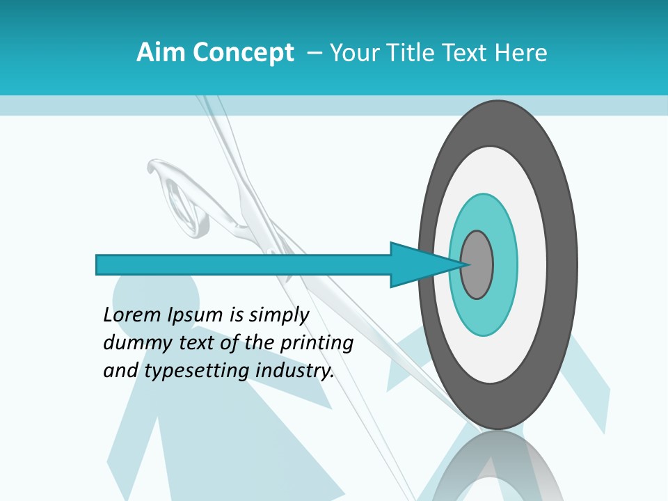 Scissors Law Canceling PowerPoint Template