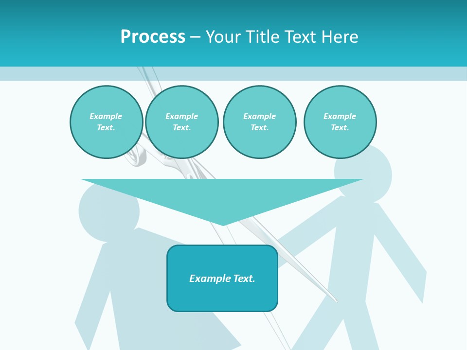 Scissors Law Canceling PowerPoint Template