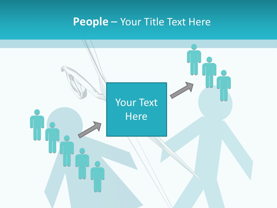 Scissors Law Canceling PowerPoint Template