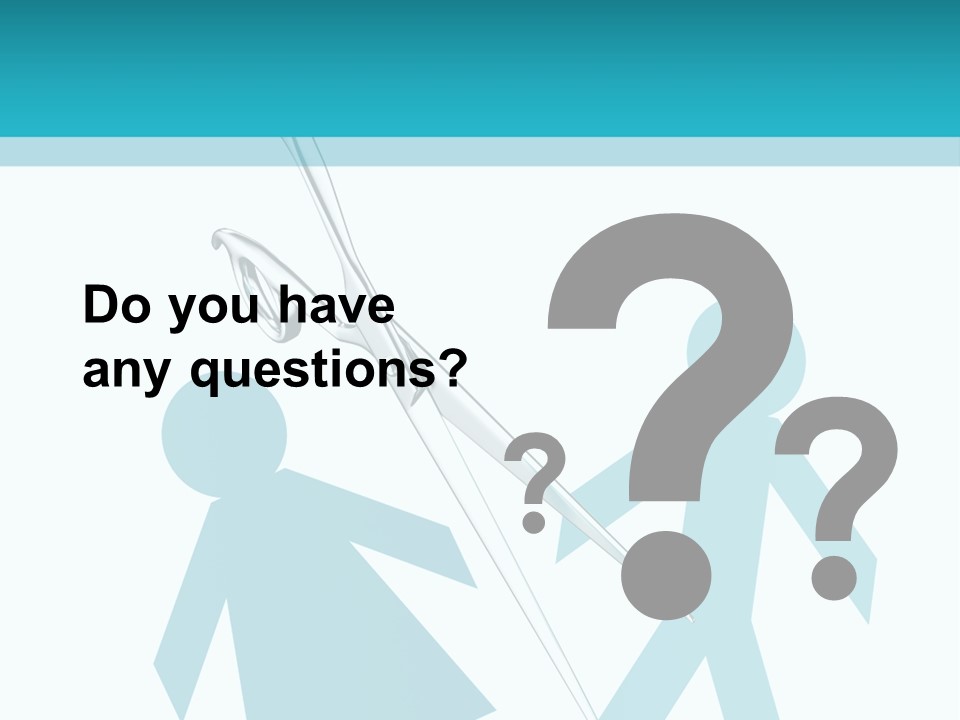 Scissors Law Canceling PowerPoint Template