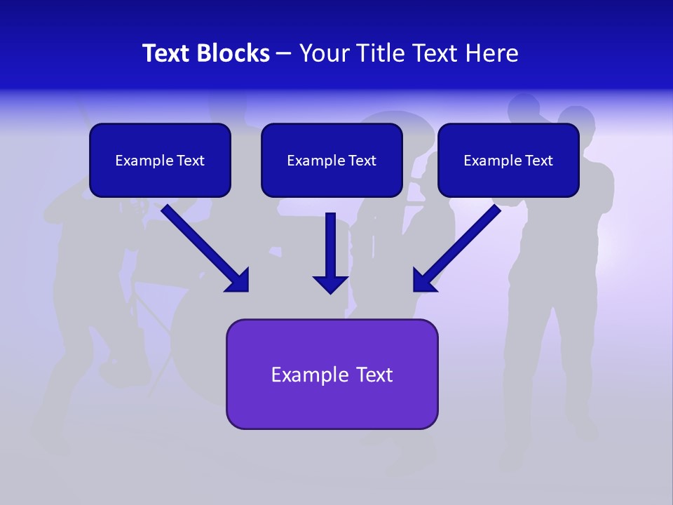 Dance Blue Party PowerPoint Template