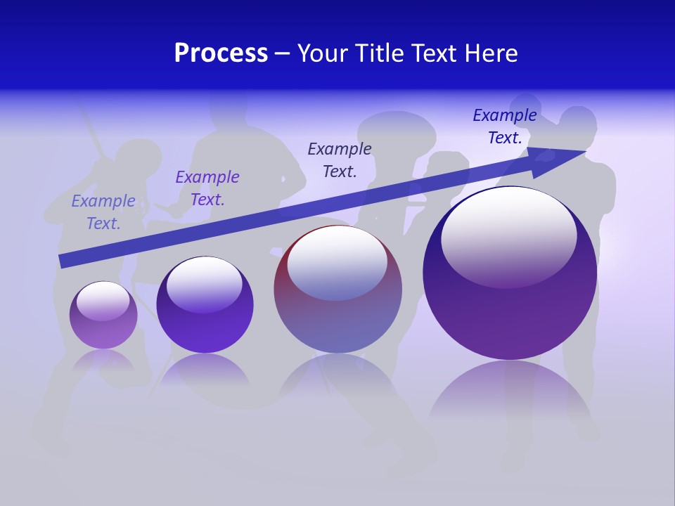 Dance Blue Party PowerPoint Template