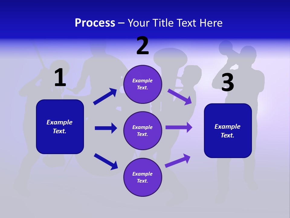 Dance Blue Party PowerPoint Template