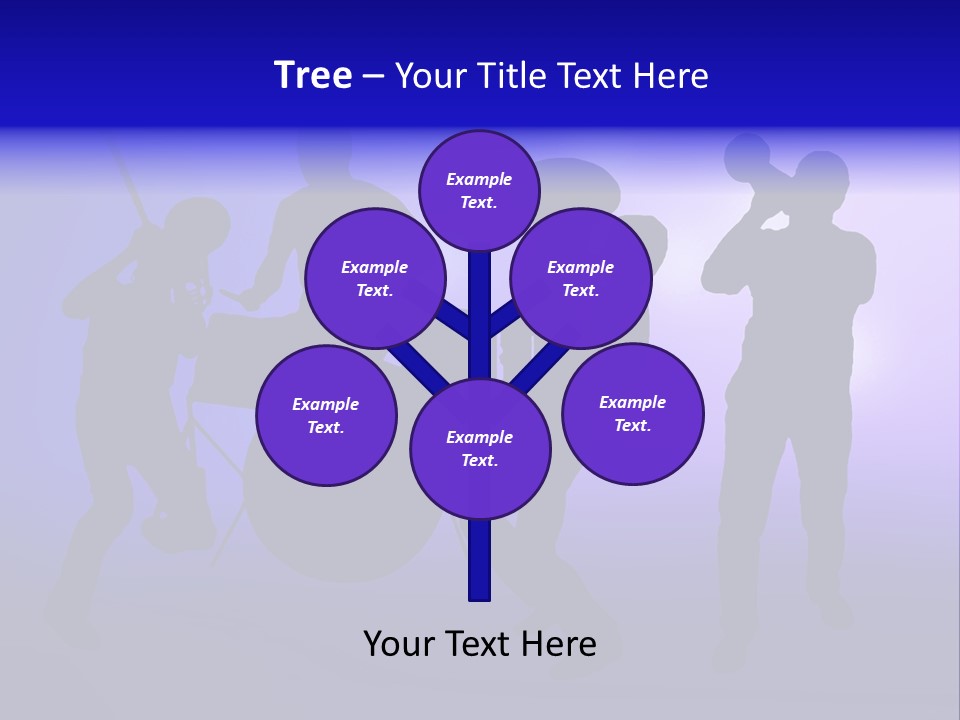 Dance Blue Party PowerPoint Template