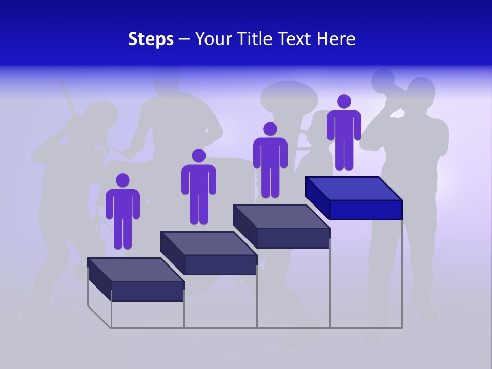 Dance Blue Party PowerPoint Template