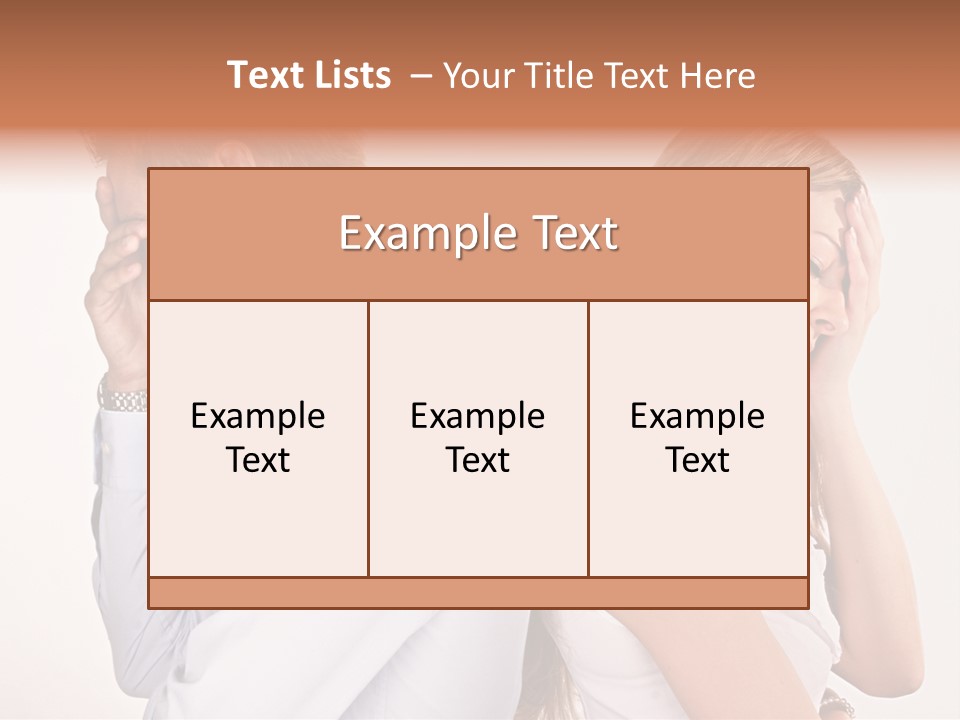 Young Adultery Passion PowerPoint Template