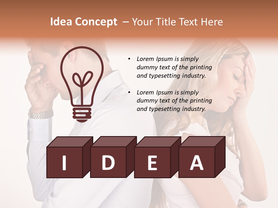 Young Adultery Passion PowerPoint Template