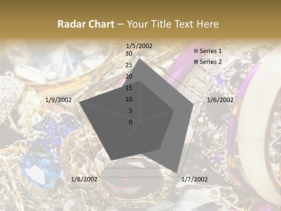 Gift Bangles Stack PowerPoint Template