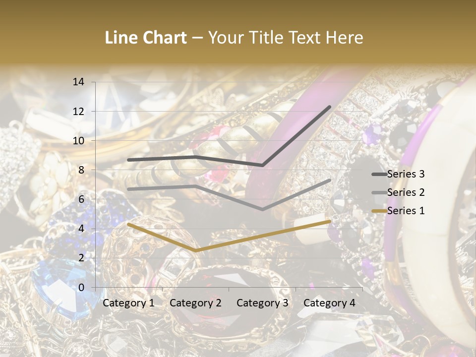 Gift Bangles Stack PowerPoint Template