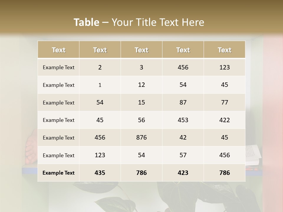 A Young Girl Is Sleeping On A Shelf With Books PowerPoint Template