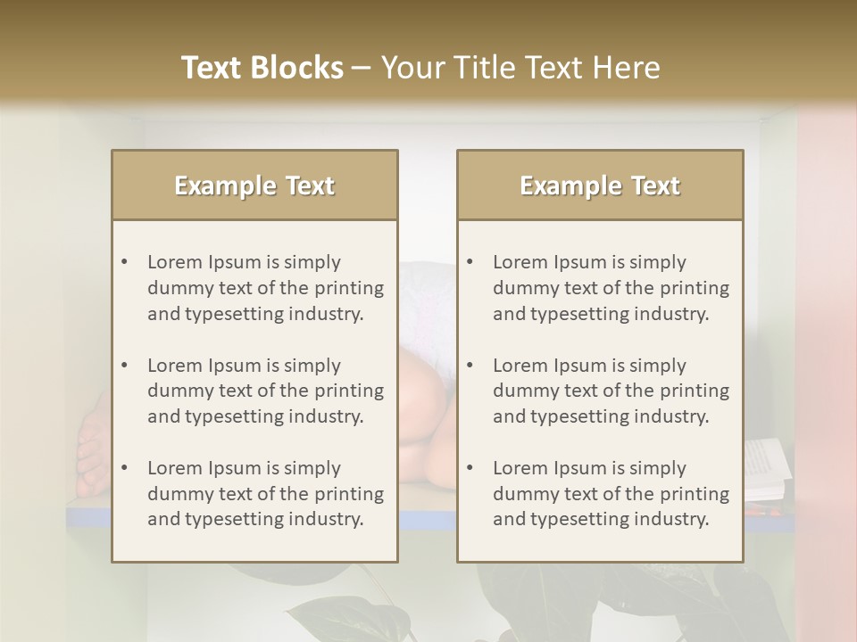A Young Girl Is Sleeping On A Shelf With Books PowerPoint Template