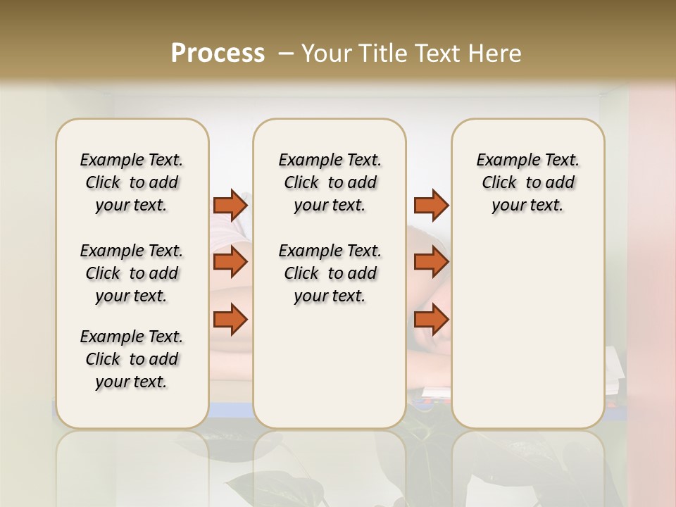 A Young Girl Is Sleeping On A Shelf With Books PowerPoint Template