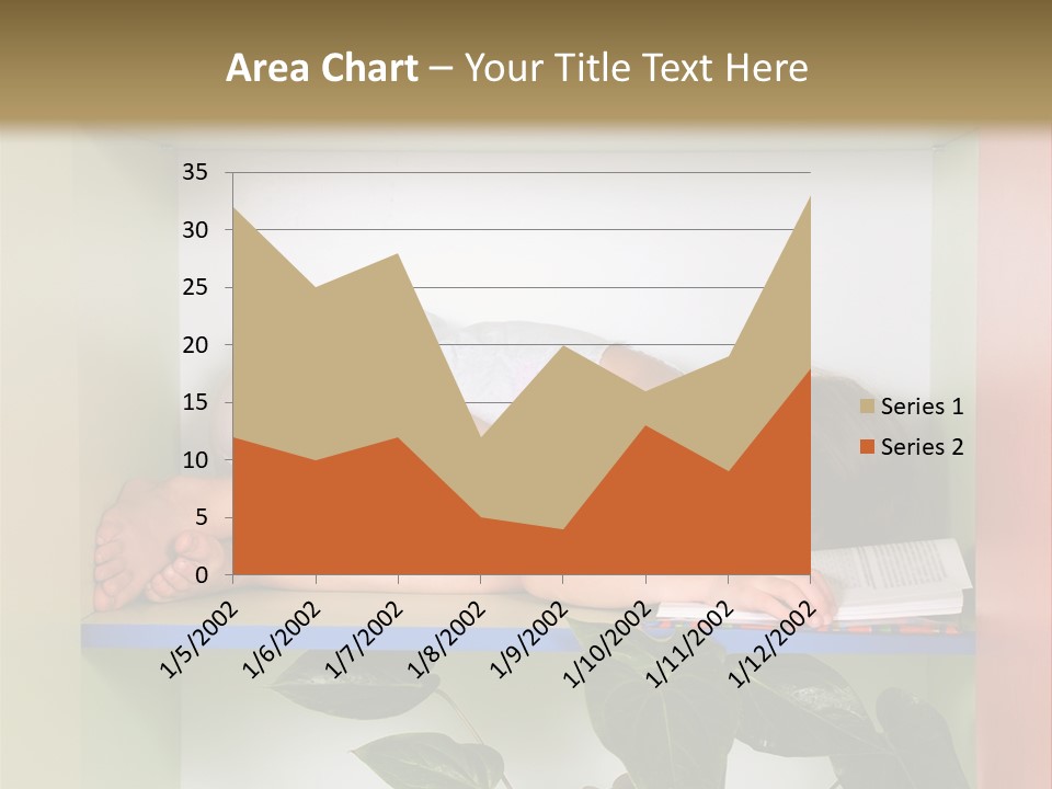 A Young Girl Is Sleeping On A Shelf With Books PowerPoint Template