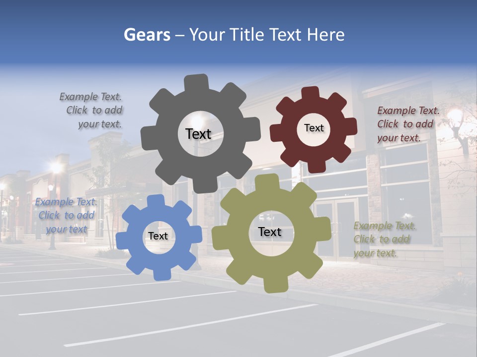 Eye Surgery Hospital Beam PowerPoint Template
