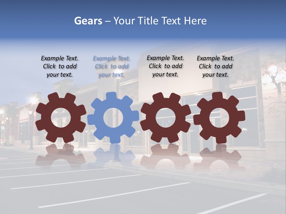 Eye Surgery Hospital Beam PowerPoint Template