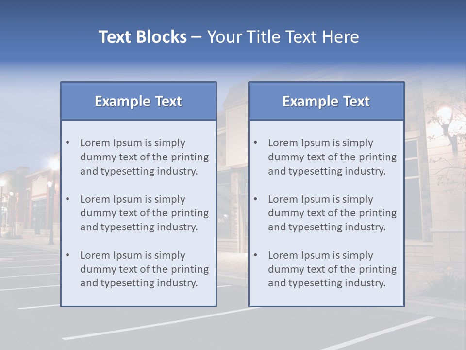 Eye Surgery Hospital Beam PowerPoint Template
