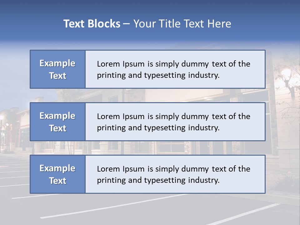 Eye Surgery Hospital Beam PowerPoint Template