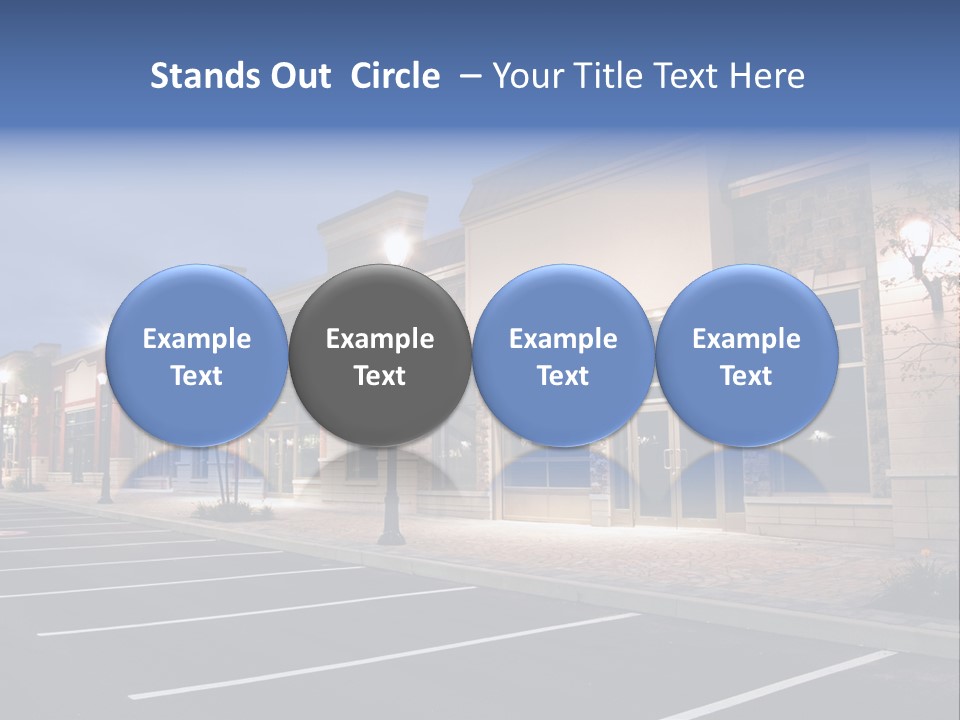 Eye Surgery Hospital Beam PowerPoint Template