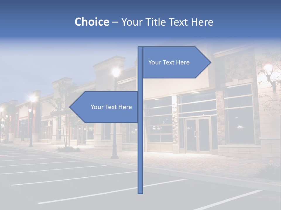 Eye Surgery Hospital Beam PowerPoint Template