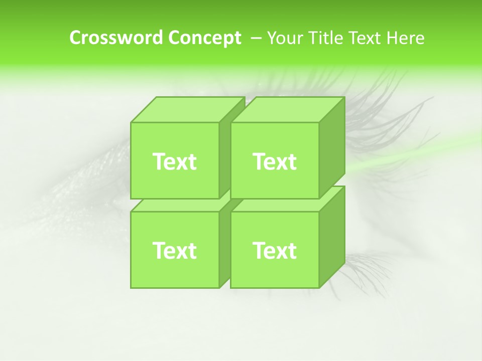 Eye Surgery Hospital Beam PowerPoint Template