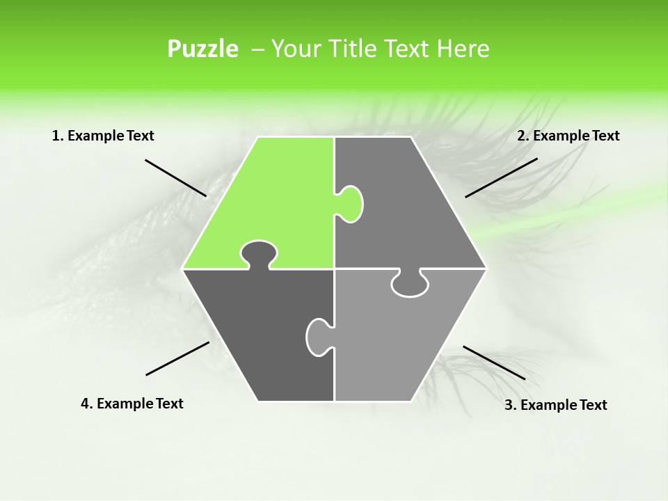 Eye Surgery Hospital Beam PowerPoint Template