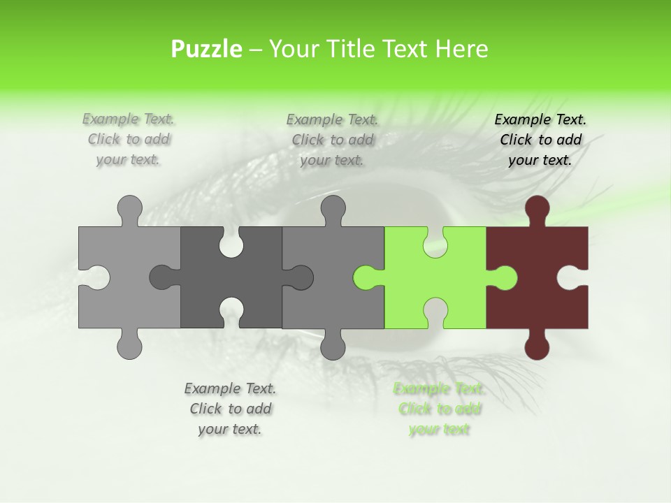 Eye Surgery Hospital Beam PowerPoint Template